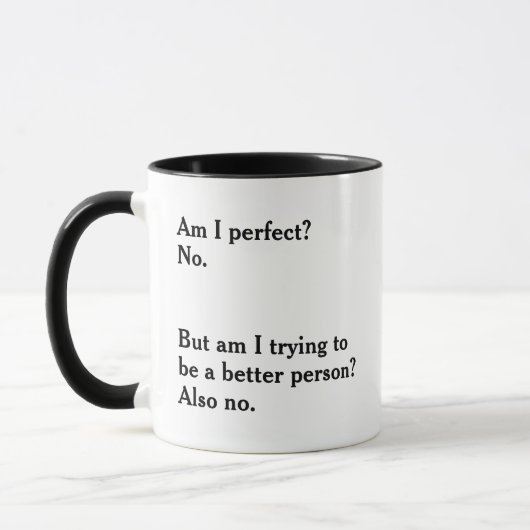 Grappige sarcastische quote mok (Links)