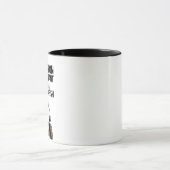 Grappige Sarcastische Quote Mok, Grappige Vis Mokk Mok (Midden)