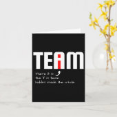 Grappige sarcastische teamgenoot die ik in het tea kaart (Gele Bloem)