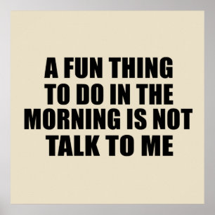 Grappige sarcastische uitspraken introvert citaten poster