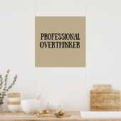 grappige sarcastische uitspraken poster (Keuken)