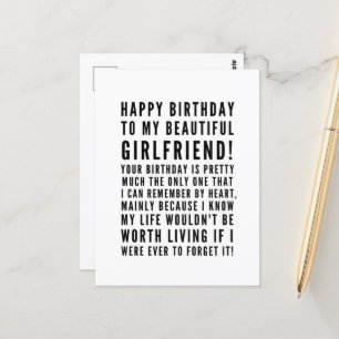 Grappige sarcastische verjaardagswensen voor vrien briefkaart