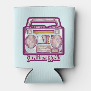 Grappige sardines tin stereo blikjeskoeler