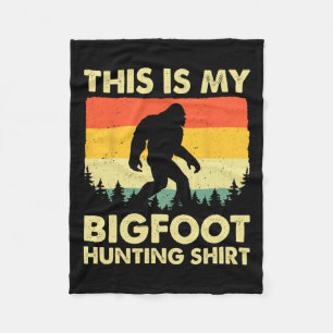 Grappige Sasquatch gelooft dat dit mijn Bigfoot-ja Fleece Deken