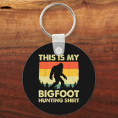 Grappige Sasquatch gelooft dat dit mijn Bigfoot-ja Sleutelhanger (Voorkant)