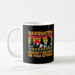 Grappige Sasquatch Gelooft Ook Niet in Jou Koffiemok
