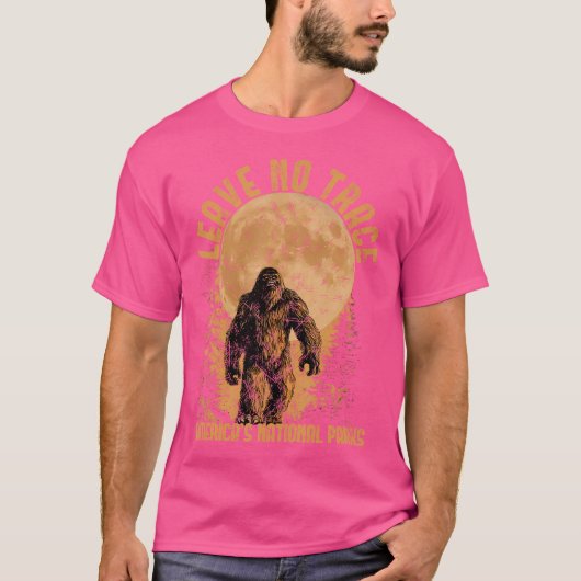 Grappige Sasquatch T-shirt (Voorkant)