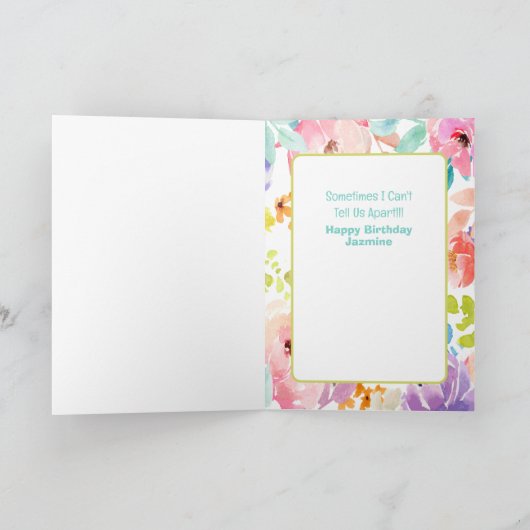 Grappige Sassy 60ste verjaardag Vrouw vriend Carto Kaart (Binnen)