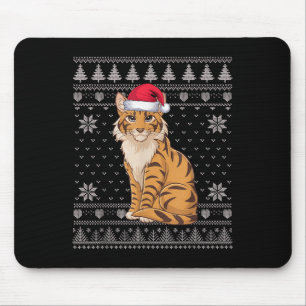 Grappige Savh Kat Lelijke Kersttrui Santa Xmas P Muismat