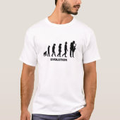 grappige saxofone-speler t-shirt (Voorkant)