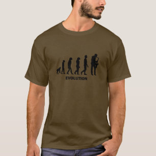 grappige saxofone-speler t-shirt