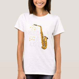 Grappige Saxofoon T-shirt