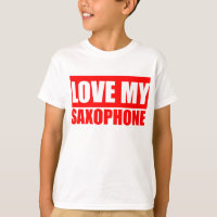 Grappige saxofoon