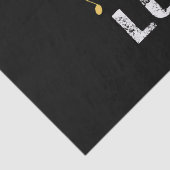 Grappige Saxofoon Tissuepapier (Detail)