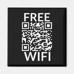 Grappige Scan Gratis Wifi Trump Dansende Grap Qr P Magneet