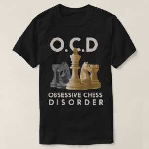 Grappige Schaakliefhebber Humor Ontwerp T-shirt