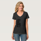 Grappige schaakspeler grap, nog een blitz t-shirt (Voorkant volledig)