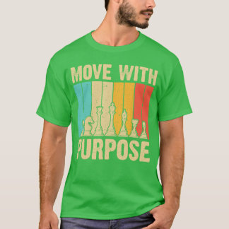 Grappige schaakspeler kunst voor schaker gamegethe t-shirt