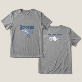 Grappige schaar Halloween groep kostuum Tri-Blend Shirt