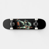 Grappige Schaatsende Astronaut, Schaatsende Astron Persoonlijk Skateboard (Horizontaal)