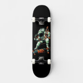 Grappige Schaatsende Astronaut, Schaatsende Astron Persoonlijk Skateboard (Voorkant)
