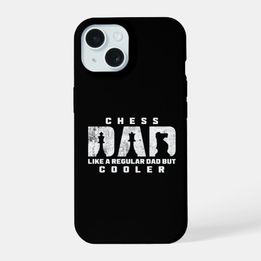 Grappige Schach Vader Als Een Gewone Vader Maar Ko iPhone 15 Case (Achterkant)