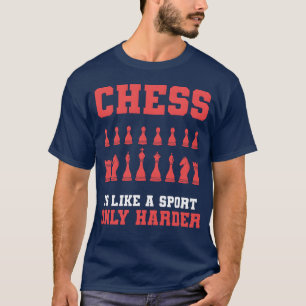 Grappige Schaken Sport Schaken Instructeur grappig T-shirt