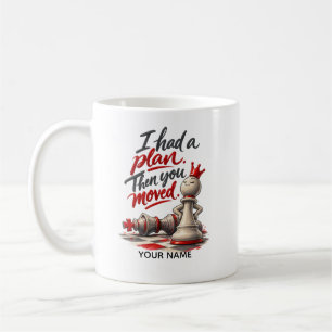 Grappige Schaker – Ik Had een Plan Koffiemok