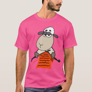 Grappige Schapen Breien T-shirt