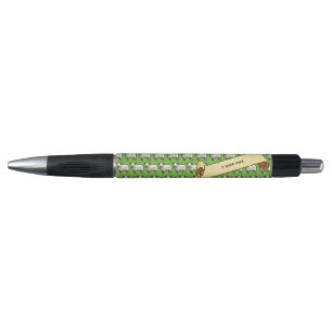 Grappige schapen Ik hou van jou Retro pixelartpatr Pen