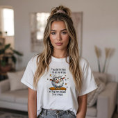 Grappige Schapen Sarcasme T-shirt