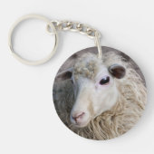 Grappige schapen sleutelhanger (Voorkant)