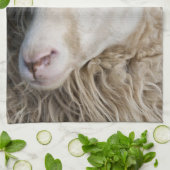 Grappige schapen theedoek (Gevouwen)