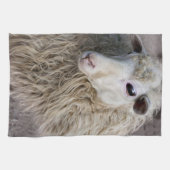 Grappige schapen theedoek (Horizontaal)