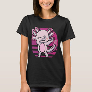 Grappige Schattige Axolotls Wandelende Huisdier Vi T-shirt