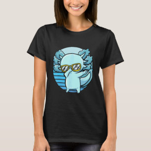 Grappige Schattige Axolotls Wandelende Huisdier Vi T-shirt