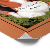 Grappige, Schattige Beagle's Huilen Poster (Hoek)