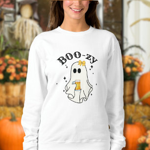 Grappige Schattige Geest Halloween Trui
