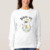 Grappige Schattige Geest Halloween Trui (Voorkant)