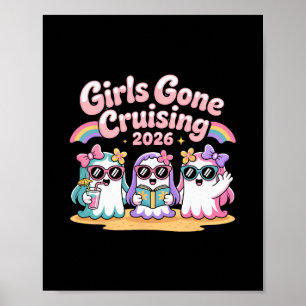 Grappige Schattige Geest Meisjes Gaan Cruisen 2026 Poster