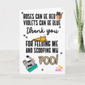 Grappige Schattige Gelukkige Moederdag Van Kat Kaart (Voorkant)