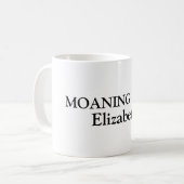Grappige schattige gepersonaliseerde namen op koffiemok (Voorkant links)