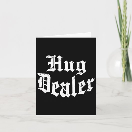 Grappige Schattige Gevoelige Voeten Knuffel Handel Kaart (Voorkant)