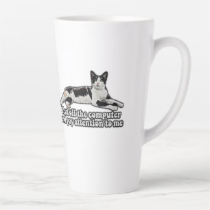 Grappige, schattige kattenmeme voor katteneigenare latte mok