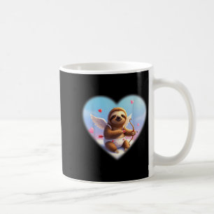 Grappige Schattige Luiaard Liefhebber Cud Afspraak Koffiemok