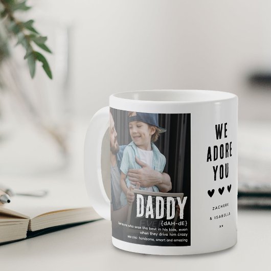 Grappige Schattige PAPPY Definitie 2 Foto Koffiemok