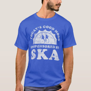 Grappige Schattige Retro Vintage Ska Muziek vintag T-shirt