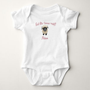Grappige schattige schaap Eid Adha grappige babykl Romper