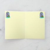 Grappige schattige schildpadden Best Mom wenskaart Kaart (Binnen)