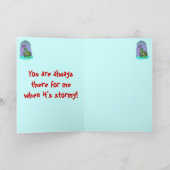 Grappige schattige schildpadden gelukkige verjaard kaart (Binnen)